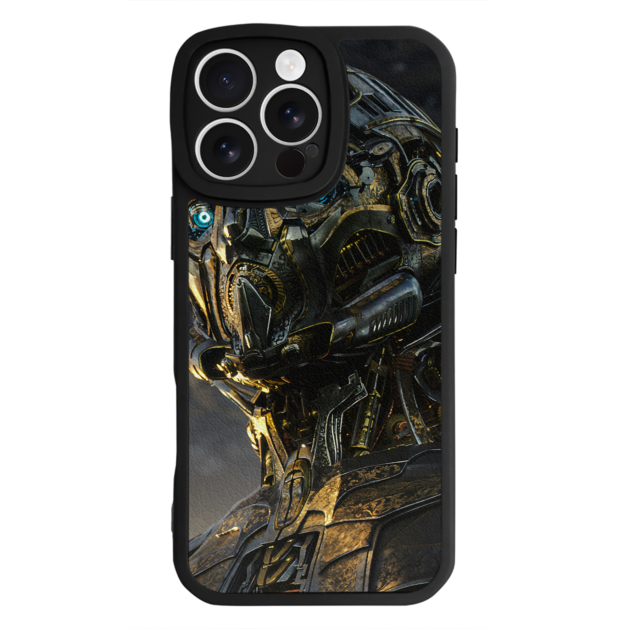（画像用） Transformers トランスフォーマー 【iPhone 16シリーズ対応】シリコンスマホケース（レザー調） 材質：シリコン